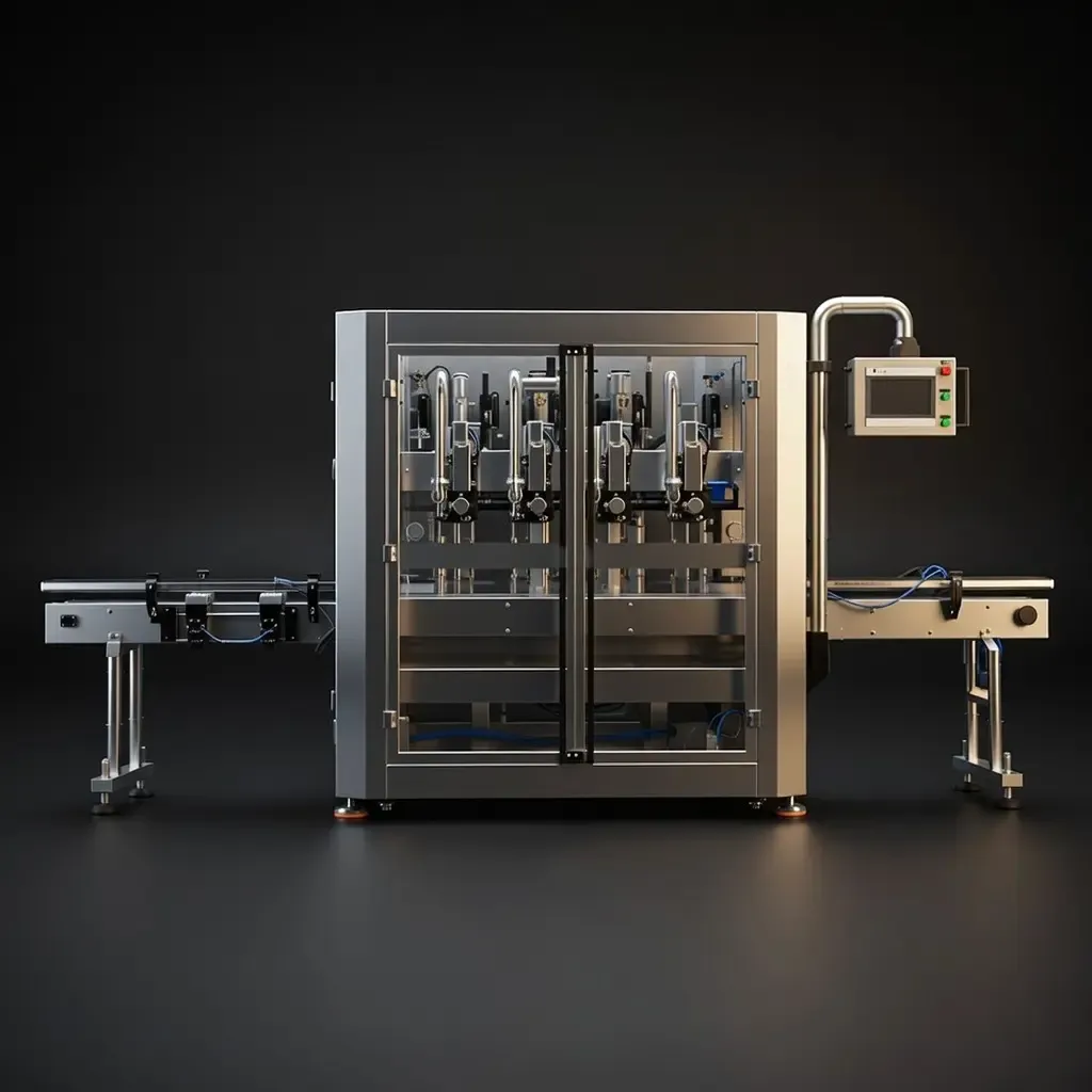 Automatic Servo-based Liquid Filler